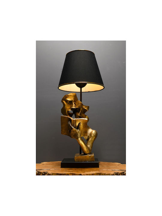 Modern Table Lamp E27 Black/Black