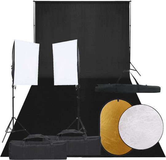 vidaXL Kit Φωτισμού για Studio