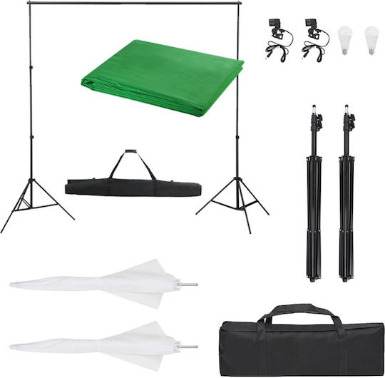 vidaXL Lighting Kit with Tripod