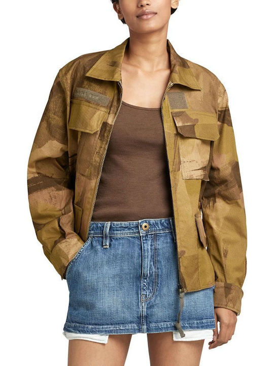 G-Star Raw Μπουφάν Καφέ