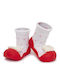 Attipas Kids' Long Slipper Socks Red