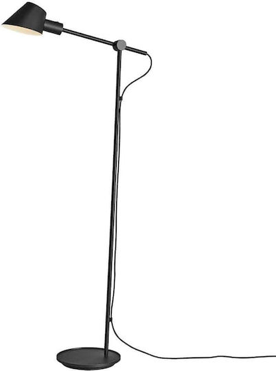 Nordlux Stay Floor Lamp H135xW25cm. with Socket for Bulb E27 Black