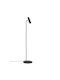 Mib Floor Lamp H141xW30cm. with Socket for Bulb GU10 Black