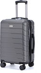 Lavor 1-601 Cabin Travel Suitcase Hard Gray with 4 Wheels Height 55cm.