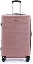 Lavor 1-601 Μεγάλη Βαλίτσα με ύψος 75cm σε Ροζ χρώμα