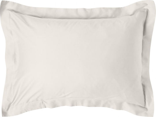 Makis Tselios Home Set Coverlet Queen Size Cotton Satin Beige 220x240cm 3pcs