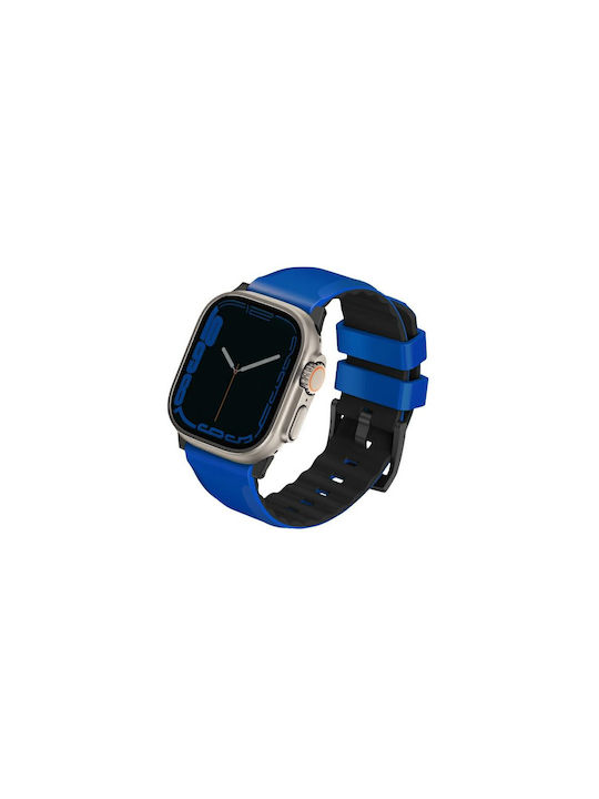 Uniq Linus Strap Silicone Blue (Apple Watch 44/45/46mm/Ultra 49mm)