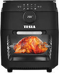 Tesla Air Fryer with Removable Basket 12lt Black