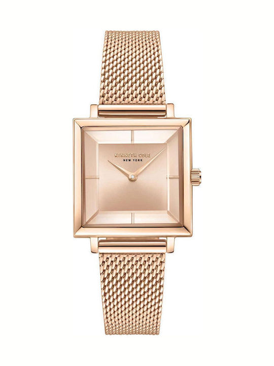Kenneth Cole Women's Watch with Pink Gold Metal...