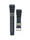 Rubber strap black 20mm for diving watch