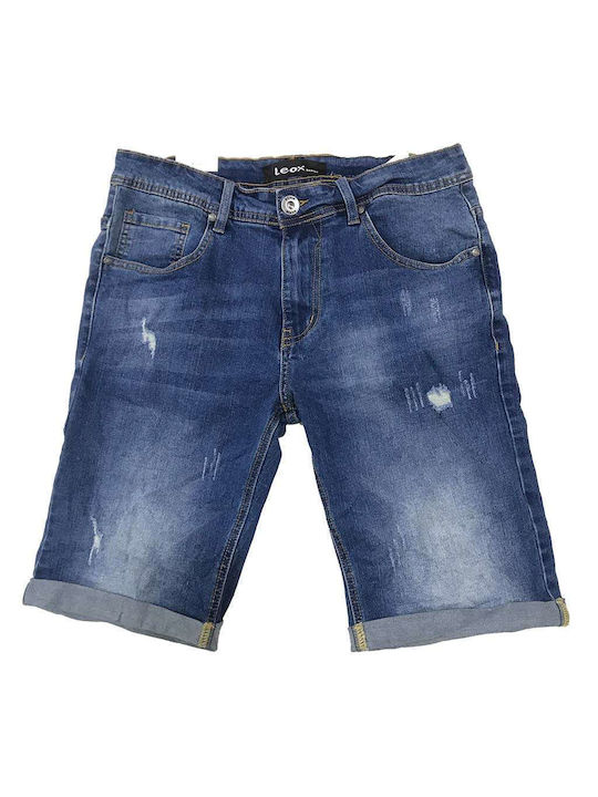 Ustyle Men's Shorts Jeans Blue