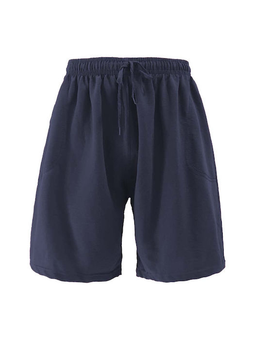 Ustyle Men's Shorts Navy Blue