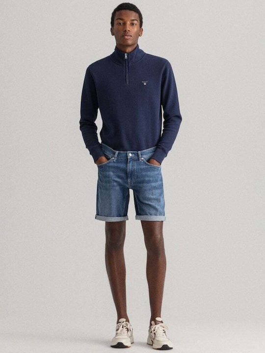 Gant Men's Denim Shorts Light Blue