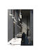 Nordlux Pure Hängelampe Schwarz Glocke mit Fassung E27 10x35x300cm.