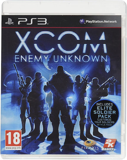 XCOM: Enemy Unknown Includes Elite Soldier Pack PS3 Game (Used)
