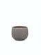 Scheurich Umber Stone Саксия Керамика Сив 18x18x14εκ.