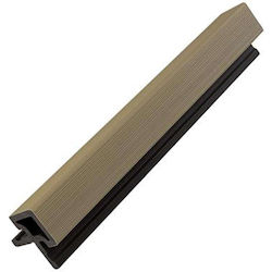 Newplan WPC Deck Corner for Garden Flooring 290x5.5cm
