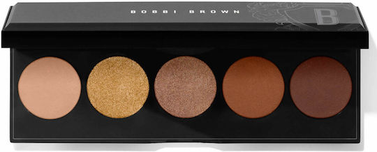 Bobbi Brown All Nudes Παλέτα με Σκιές Ματιών σε Στερεή Μορφή Bronzed Nudes
