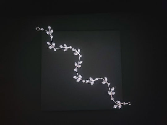 Braut-Headpiece Zircon 28 Cm