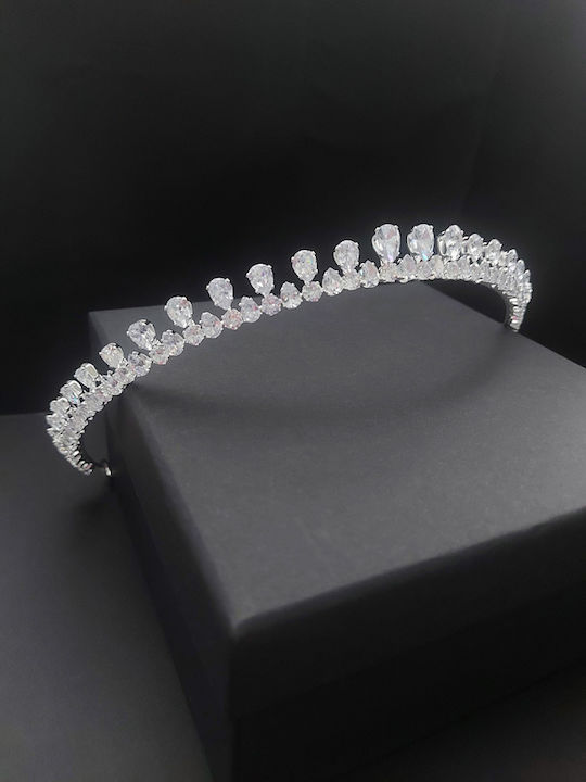 Νυφικό Headpiece Zircon 1.5 Cm