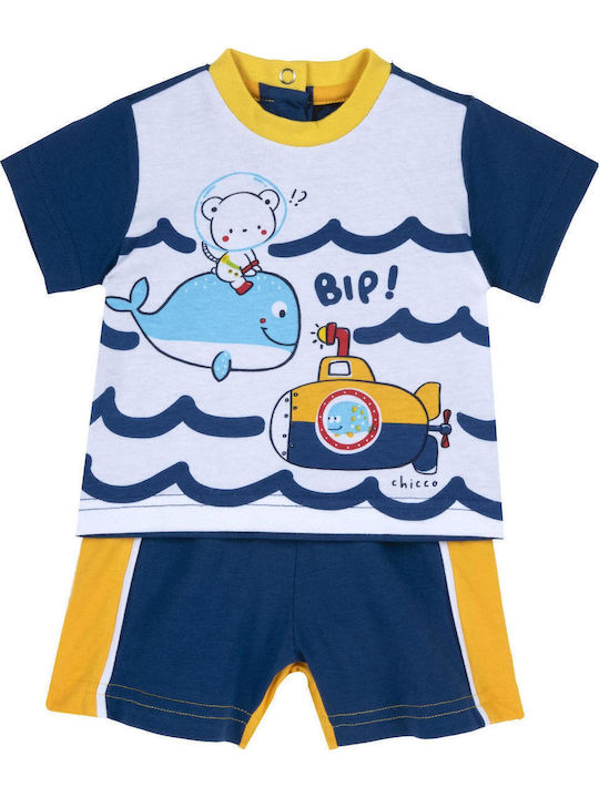 Kids' Set with Shorts Summer 2pcs Blue
