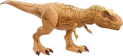 Action Figure Jurassic World Dinosaur T-Rex that Detects and Bites - Hunt N Chop for 4+ Years