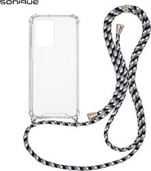 Sonique Armor Clear Задна корица Силикон с Каиш...