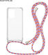 Sonique Armor Clear Back Cover Silicon cu Curea...