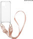 Sonique Strap Armor Clear Back Cover Silicone w...