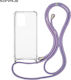 Sonique Armor Clear Back Cover Silicon cu Curea...