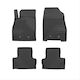 Frogum Set of Front and Rear Mats 4pcs Tray Type for Opel Ampera 2012-2014 Black