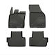 Frogum Set of Front and Rear Mats 4pcs Tray Type for Volvo C30 / S40 2006-2012 Black