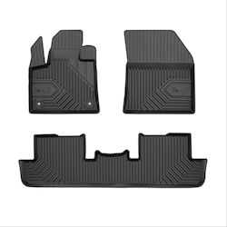 Frogum Σετ Μπροστινά και Πίσω 4τμχ για Peugeot 3008 2016-2024 Μαύρα