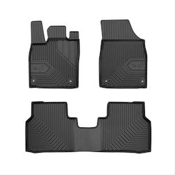 Frogum Σετ Μπροστινά και Πίσω 4τμχ για Skoda Enyaq Audi e-tron Μαύρα Frogum Σετ Μπροστινά και Πίσω 4τμχ για Skoda Enyaq Audi e-tron Μαύρα