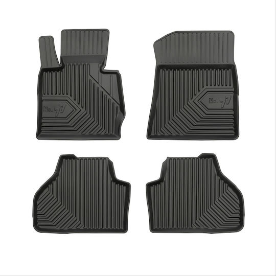 Frogum Σετ Μπροστινά και Πίσω Πατάκια 4τμχ για BMW X3 2010-2017 Μαύρα
