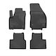 Frogum Set of Front and Rear Mats 4pcs Tray Type for Opel Meriva 2010-2017 Black