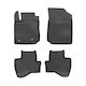 Frogum Set of Front and Rear Mats 3pcs for Toyota Aygo 2014-2022 Black