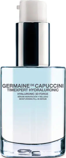 Germaine De Capuccini Timexpert Hydraluronic 3d Force Ενυδατικό & Αντιγηραντικό Serum Προσώπου με Υαλουρονικό Οξύ για Λάμψη 30ml