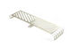 Moto Discovery Motorcycle Radiator Protector Silver