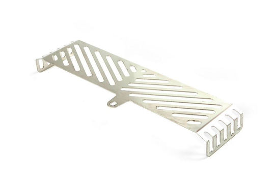 Moto Discovery Motorcycle Radiator Protector Silver