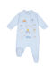 Chicco Baby Bodysuit Set Long-Sleeved Light Blue