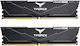 TeamGroup T-Force Vulcan 32GB DDR5 RAM mit 2 Modulen (2x16GB) und Geschwindigkeit 5600 für Schreibtisch