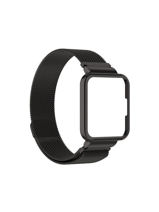 Leather Strap For Redmi Watch 3 Active Watch 2 Lite Watch Band Metal Case  Protector Bracelet For Mi Watch Lite Watch Belt frame