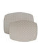 Sonolys Placemats Piele ecologică Gri 43x33cm 1buc