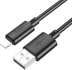 Hoco X88 USB-A zu Lightning Kabel Schwarz 1m (HOC-X88i-BK)