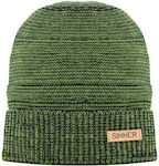 Sinner Beanie Unisex Σκούφος Πλεκτός σε Πράσινο...