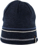 Sinner Beanie Unisex Σκούφος Πλεκτός σε Μπλε χρώμα