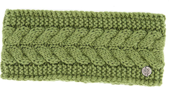 Unisex Bandă pentru cap Tricotat în culoarea Verde