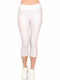 Women's Capri Legging White