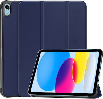 Techsuit FoldPro Flip Cover Piele artificială Albastru (iPad 2022 10.9'' - iPad 2022 10,9")